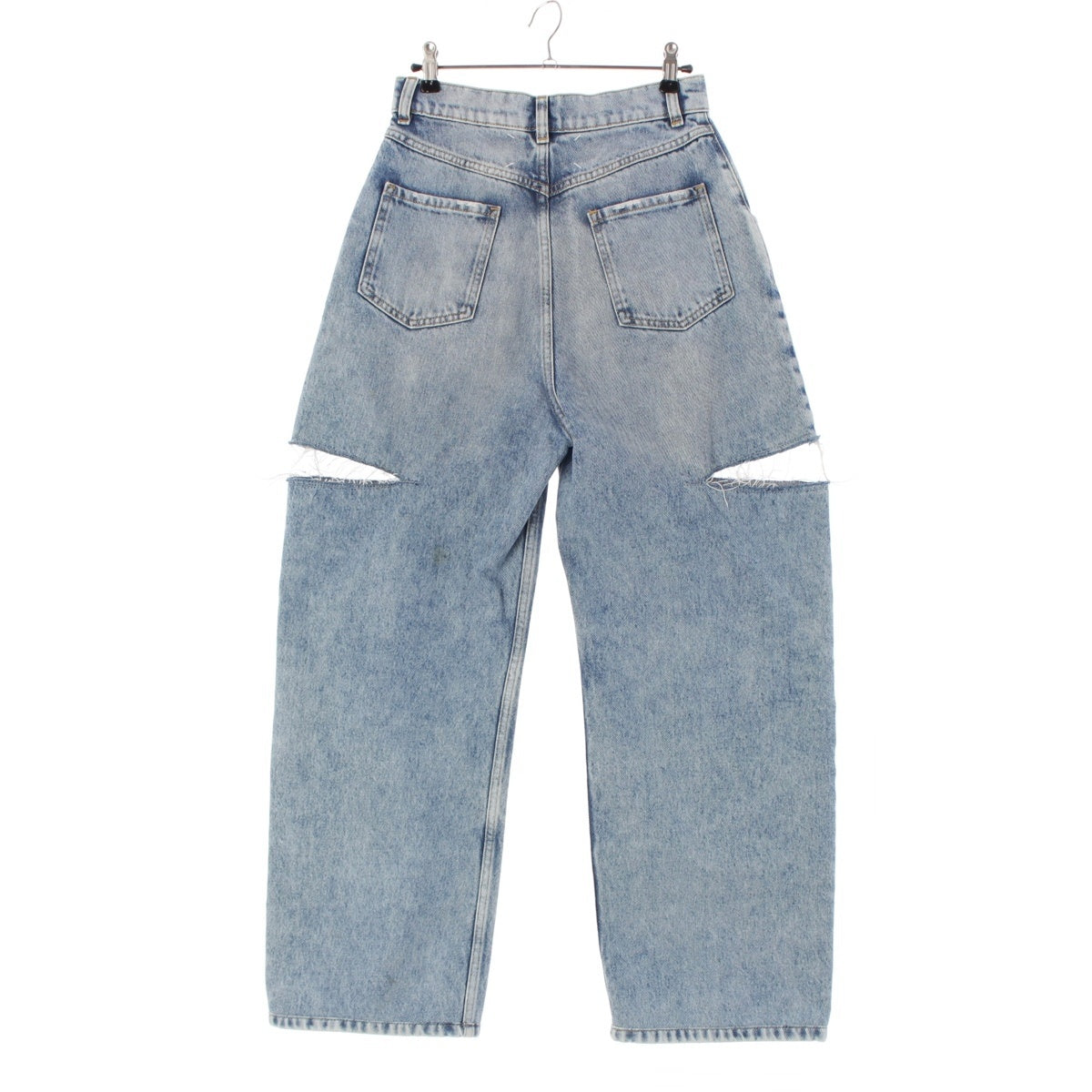 Maison Margiela SLASH DETAIL damage Denim pants jeans S51LA0051 Indigo 38