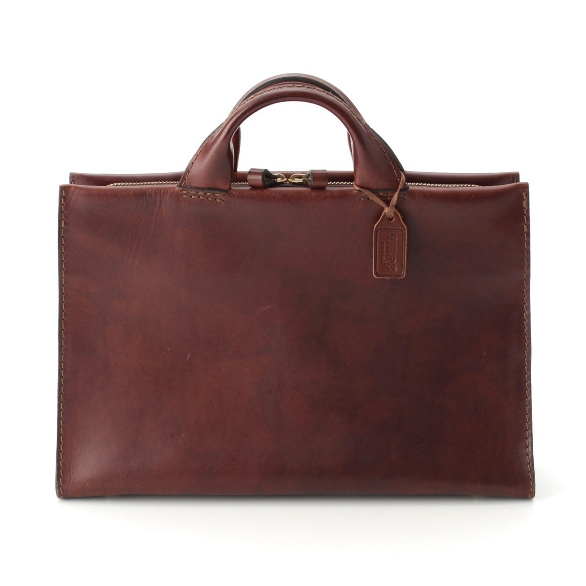 HERZ leather Business bag Briefcase Brown