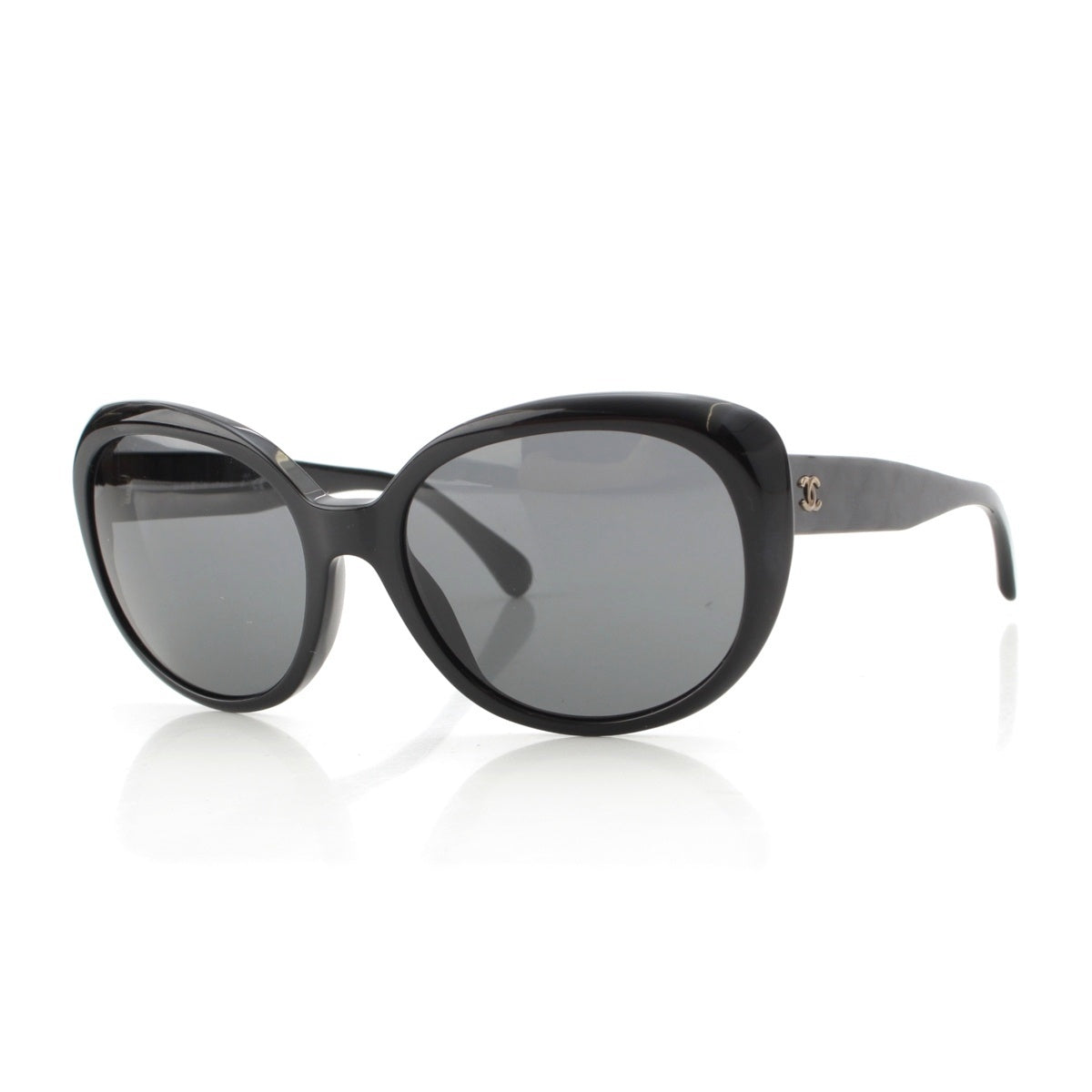 CHANEL COCO Mark sunglasses Eyewear 5184 black 58□18