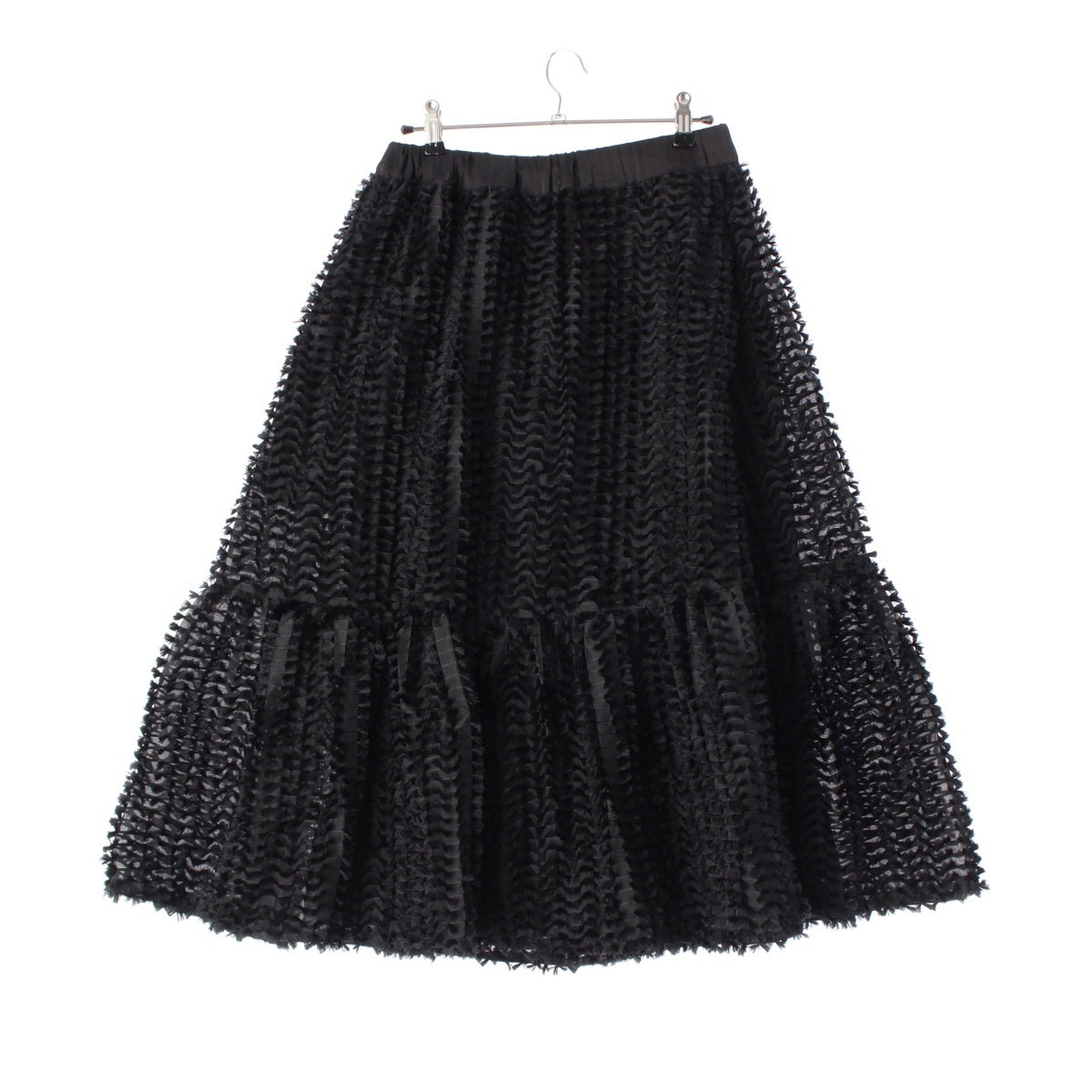 BAUM UND PFERD GARTEN Flare long skirt 22739-PS23-DEC black