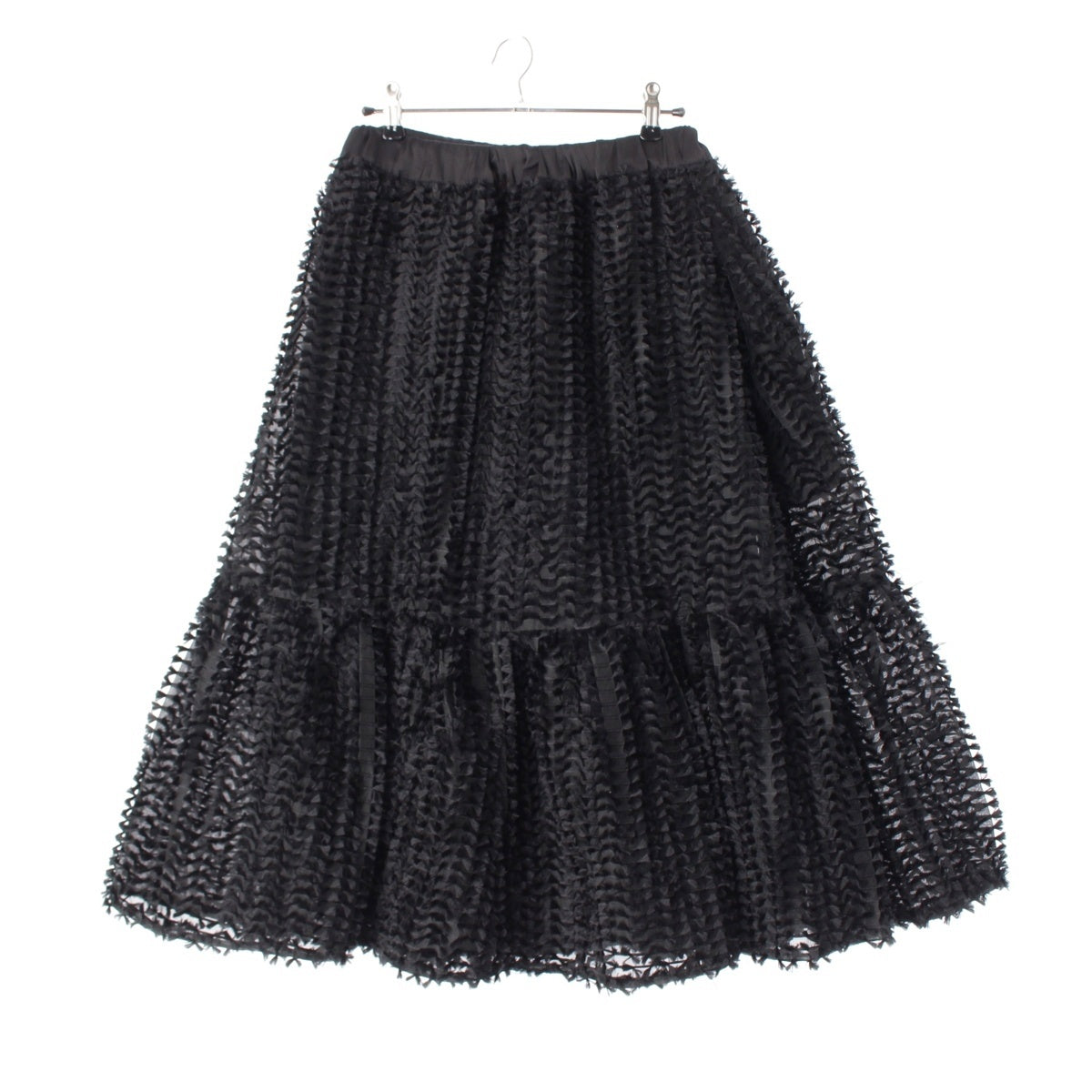 BAUM UND PFERD GARTEN Flare long skirt 22739-PS23-DEC black