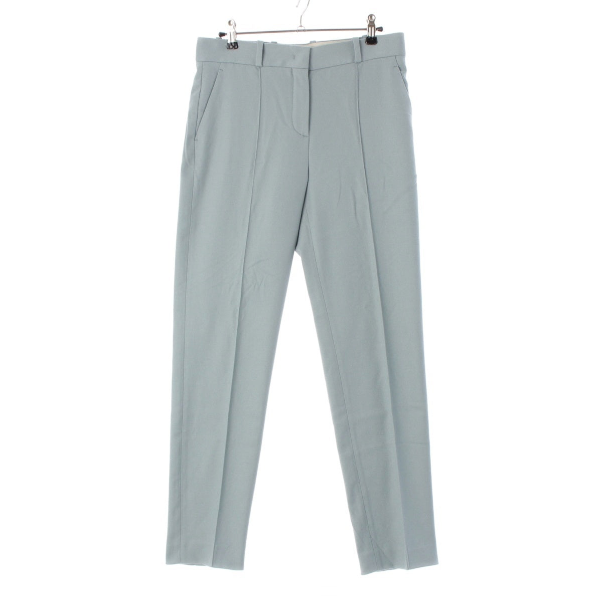 Loro Piana Cashmere x silk straight Pants slacks FAI8499 Light blue 40