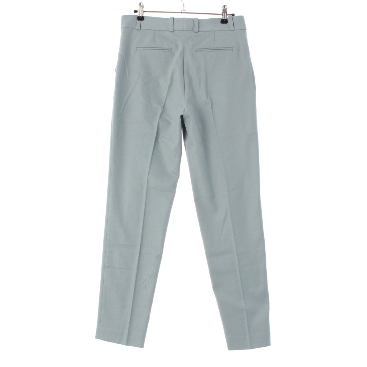 Loro Piana Cashmere x silk straight Pants slacks FAI8499 Light blue 40