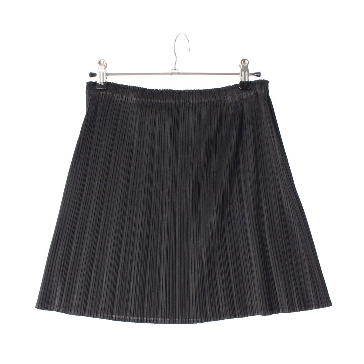 PLEATS PLEASE ISSEY  mini skirt PP55-JG105 black F