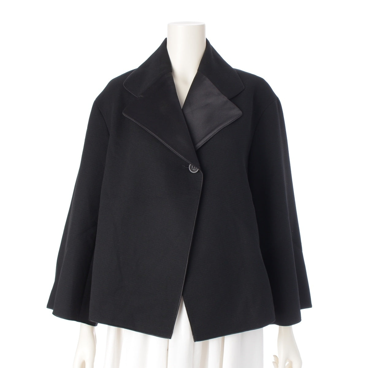 ISSEY MIYAKE Big Lapel 1B tailored jacket IM91-FD016 black L