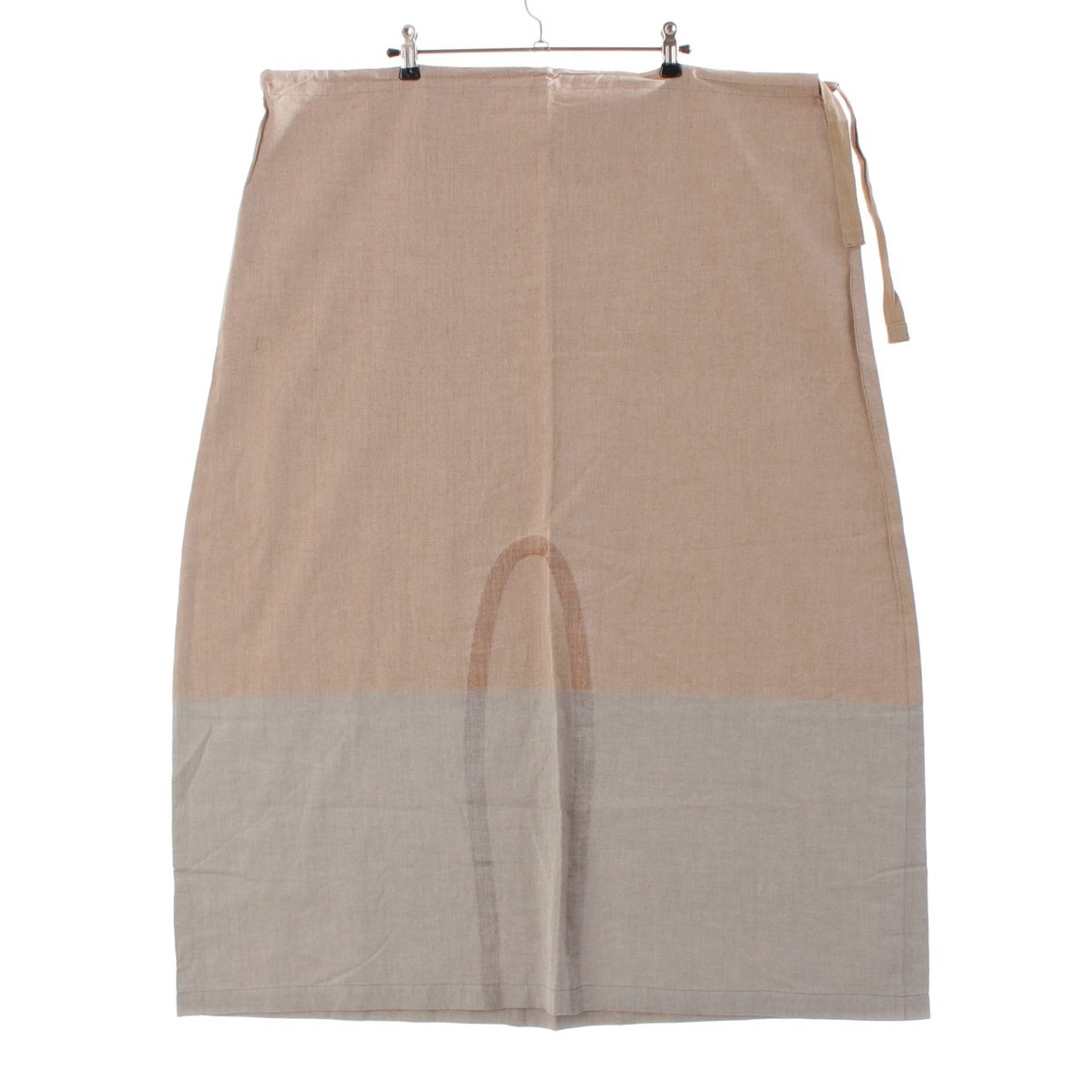 ISSEY MIYAKE A-POC INSIDE Wrap Long skirt AP11FG204 Beige gray 2
