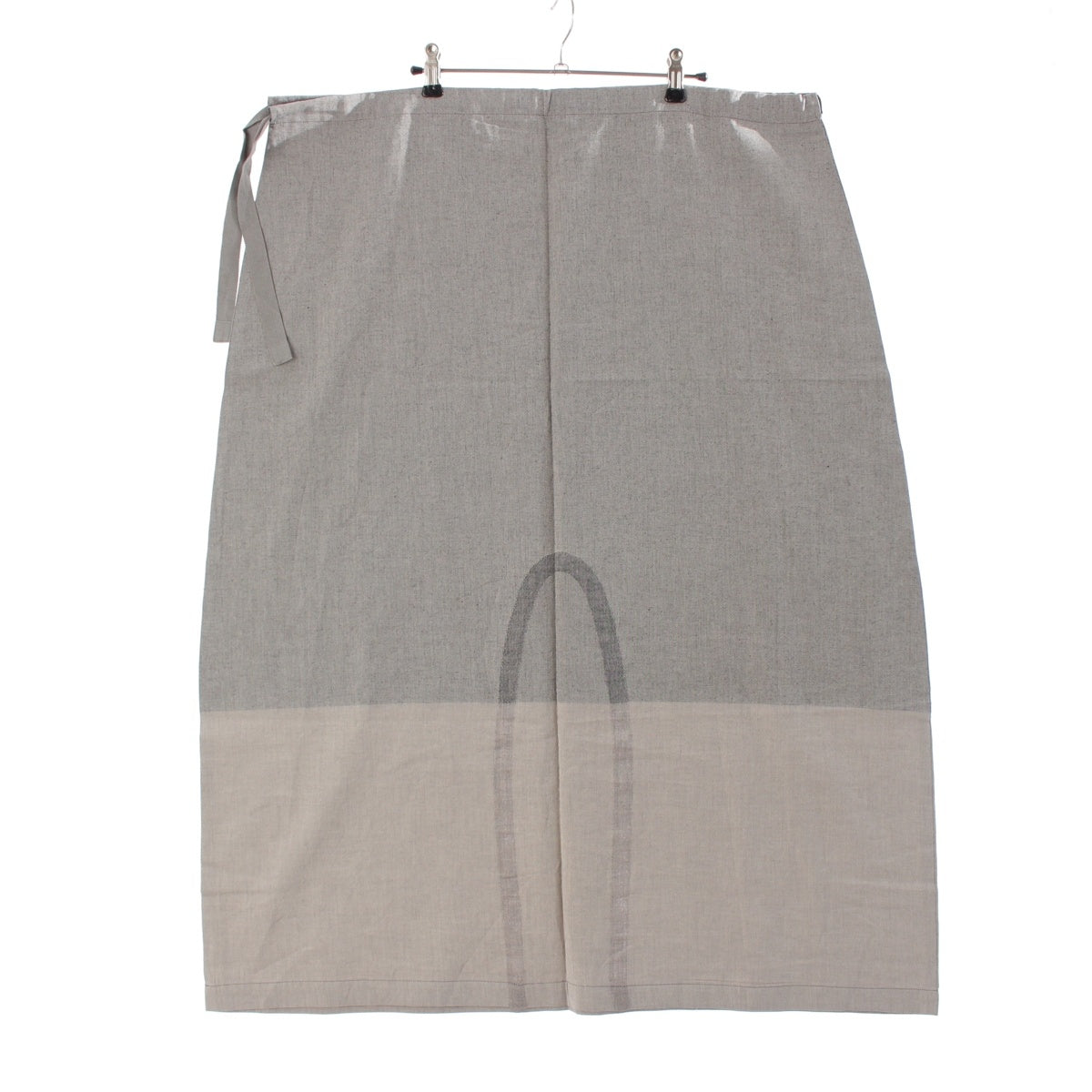 ISSEY MIYAKE A-POC INSIDE Wrap Long skirt AP11FG204 gray 2