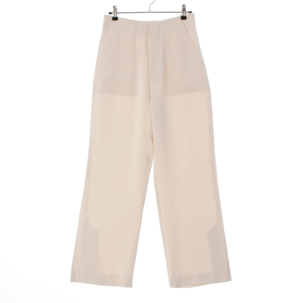GAUCHERE Acetate rayon Baker Slacks Pants Bottoms 6514-343-1433 off white 34