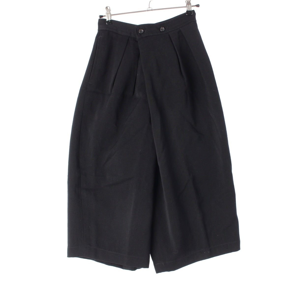 COMME des GARCONS wool 2 tack wide tapered Pants Bottoms black S