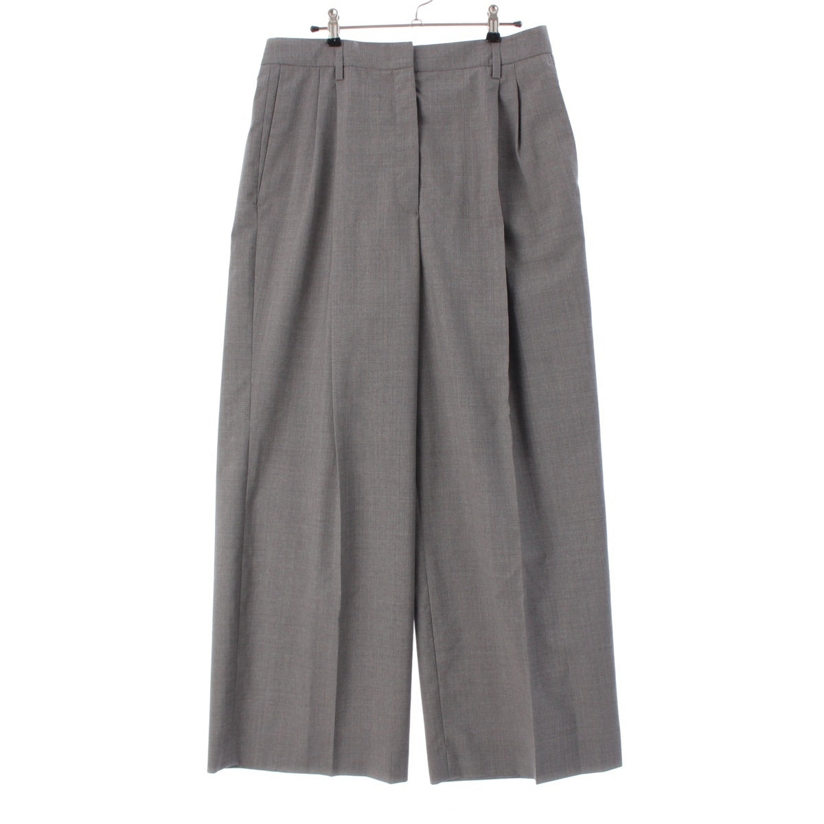 PRADA Virgin wool tack Pants Bottoms DNA91E gray 44