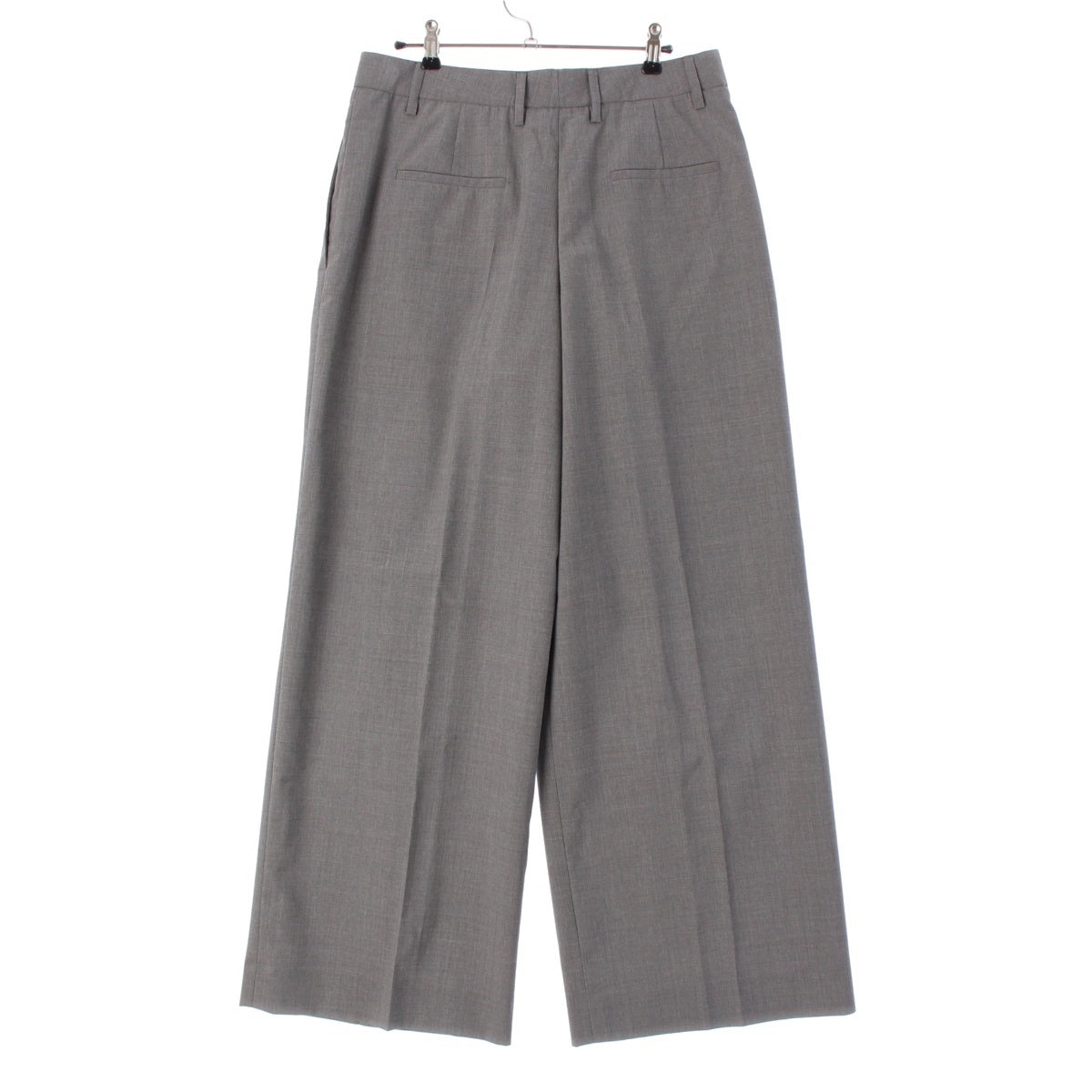 PRADA Virgin wool tack Pants Bottoms DNA91E gray 44