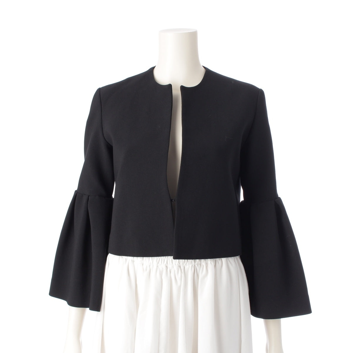 YOKO CHAN flared sleeve No color jacket YCJ-317-031 black 36