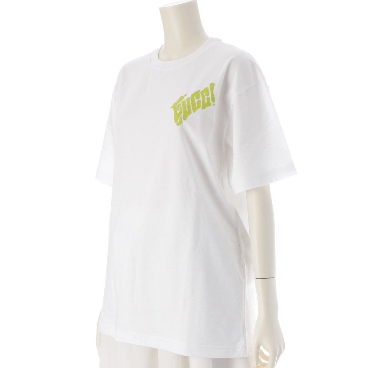 GUCCI cotton logo Cut Shorts 796395 XJHDC white S