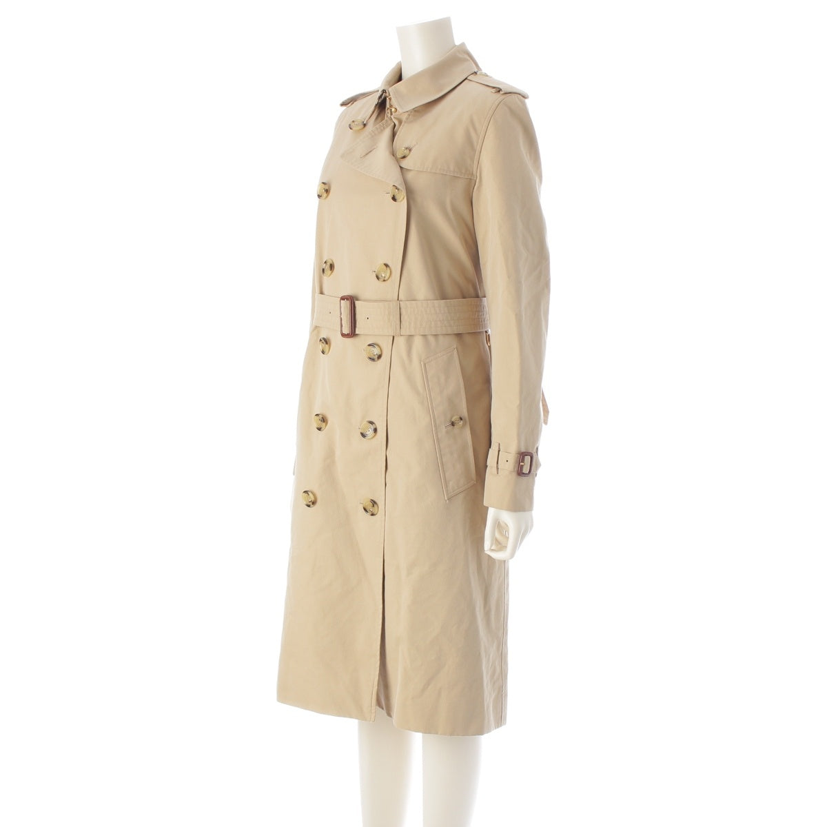 BURBERRY Kensington cotton 2-way with removable liner trench coat 8027909 802575 beige UK6
