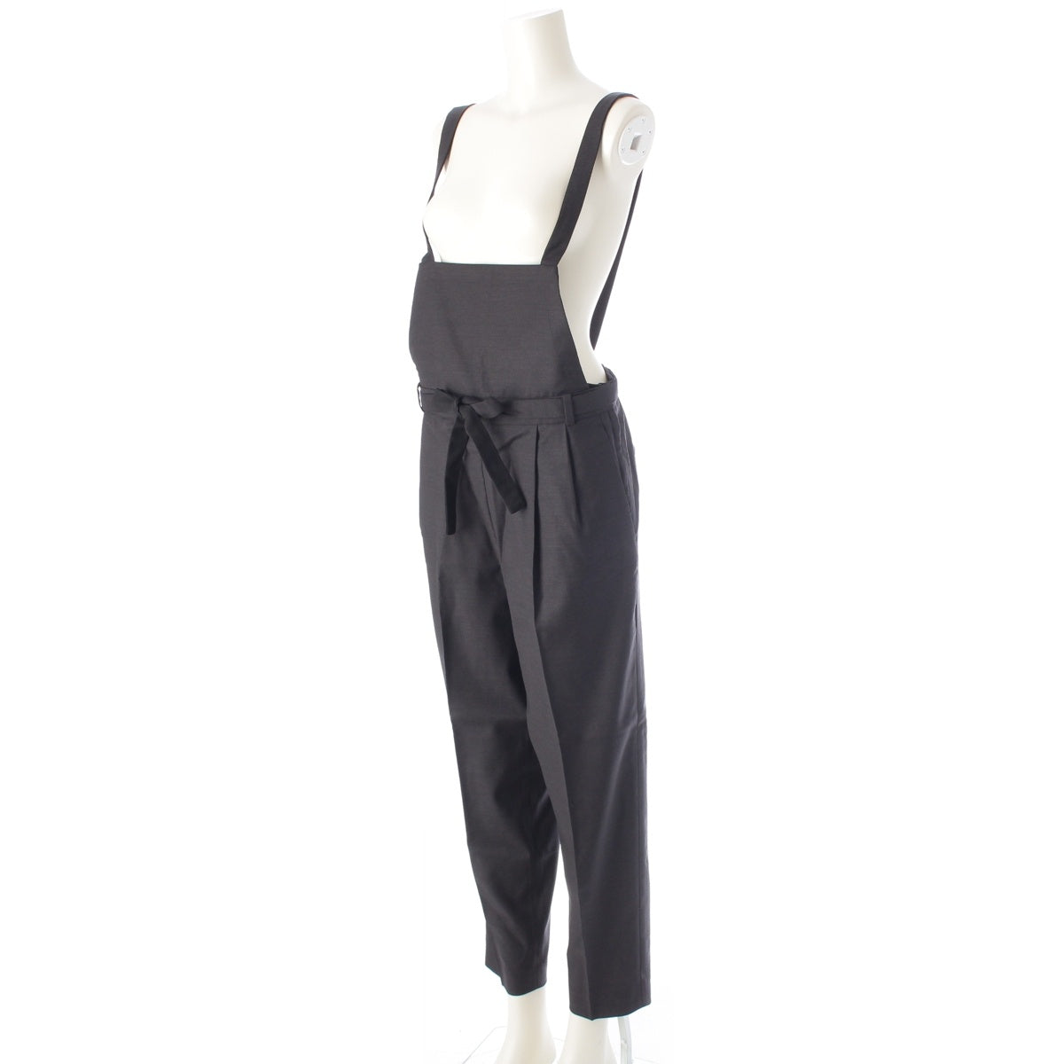 Drawer Heathered wool Overall overalls 6514-236-1196 Dark gray 36