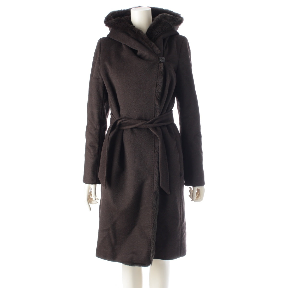 MAX MARA Alpaca, wool Alpaca Virgin Wool outer Brown USA 4