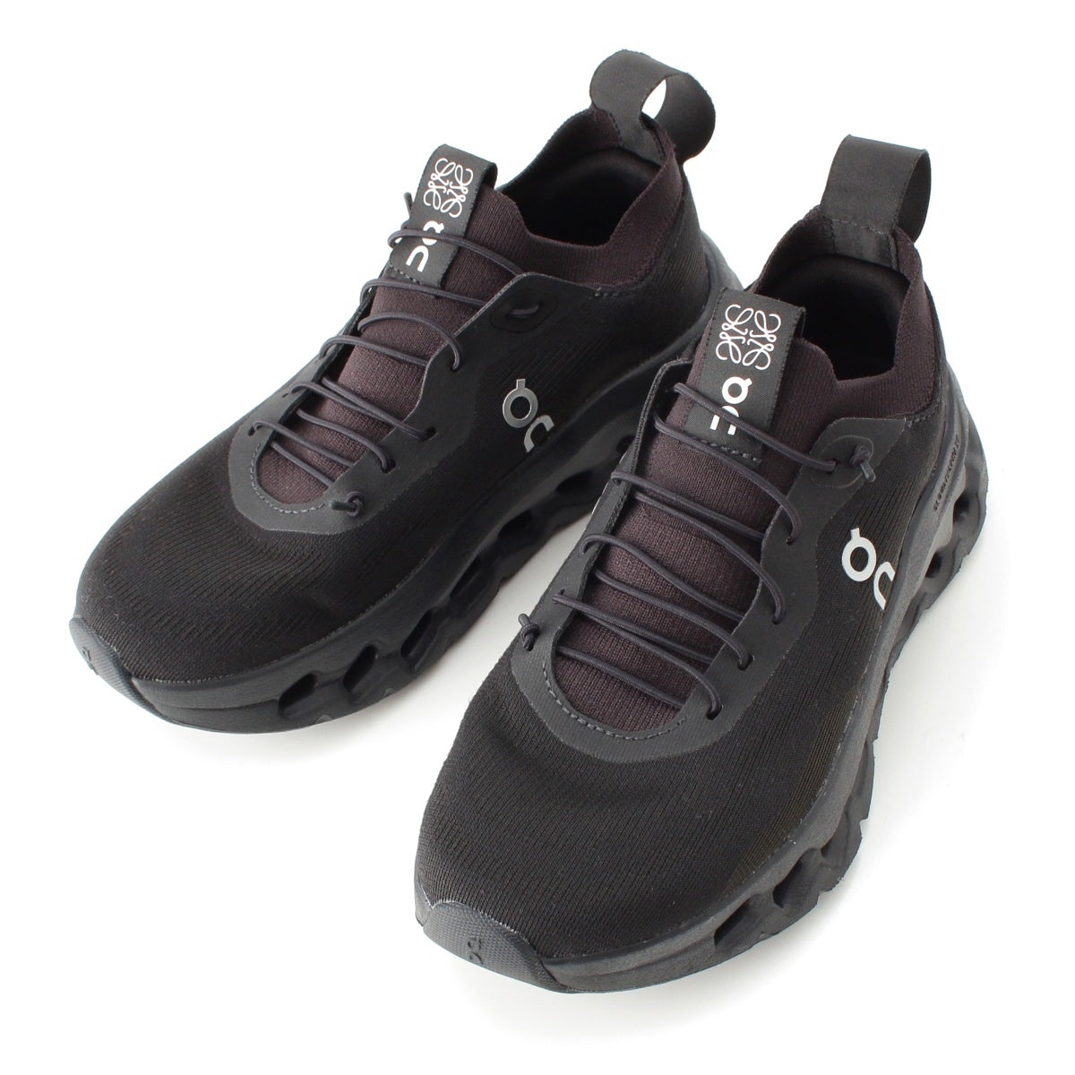 LOEWE On fabric Cloud Tilt sneakers shoes black 8.7"