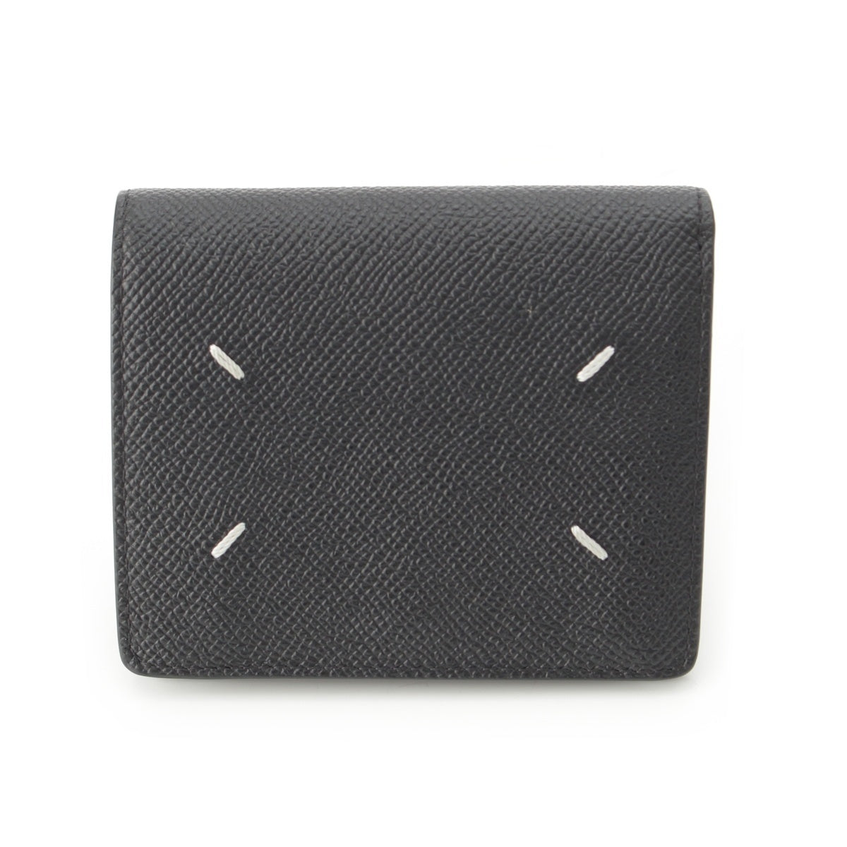 Maison Margiela leather Compact wallet Bifold Wallet SA3UI0007 black