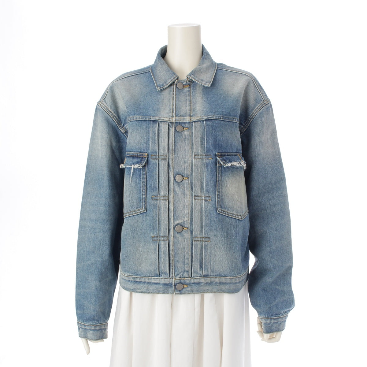Maison Margiela cotton Denim Jacket S50AM0537 Indigo Type 46 165/84A
