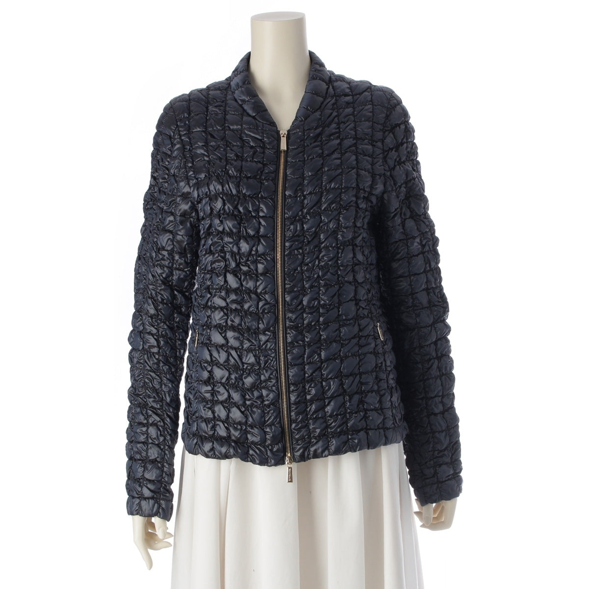 MooRER Nylon Felce Gold Metal No color jacket outer Navy 44