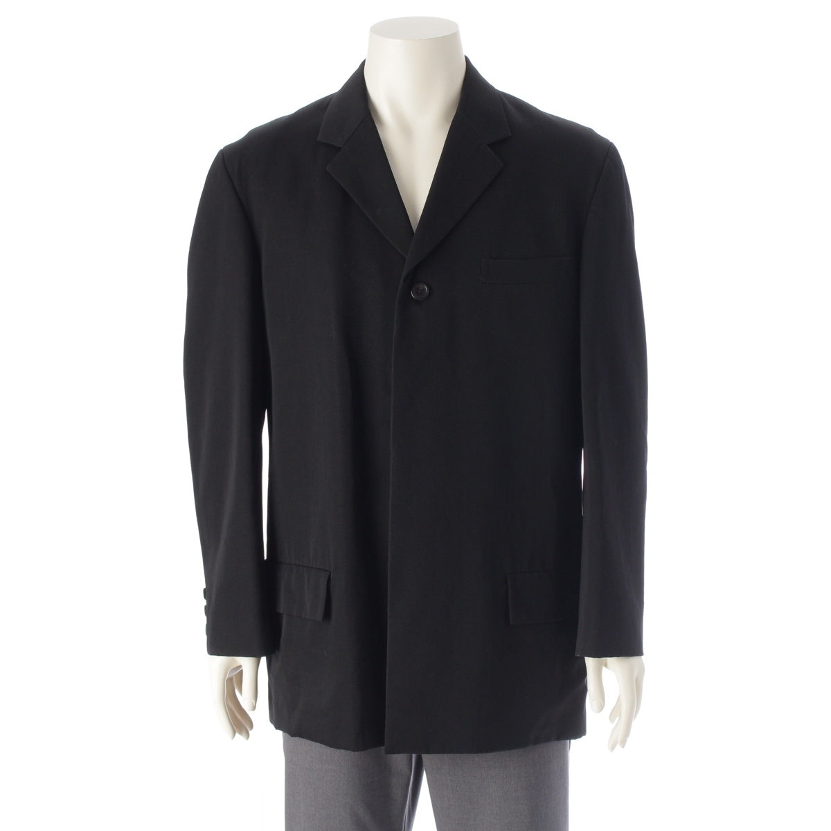 Yohji Yamamoto Wise For Men wool tailored jacket MM-J06-100 black S