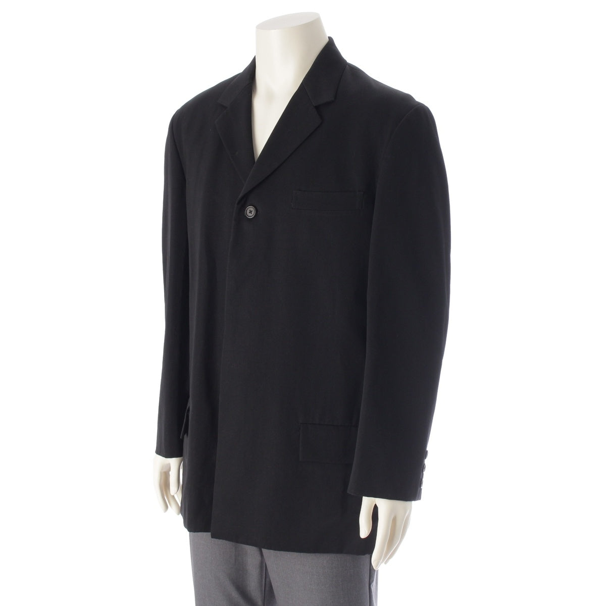 Yohji Yamamoto Wise For Men wool tailored jacket MM-J06-100 black S