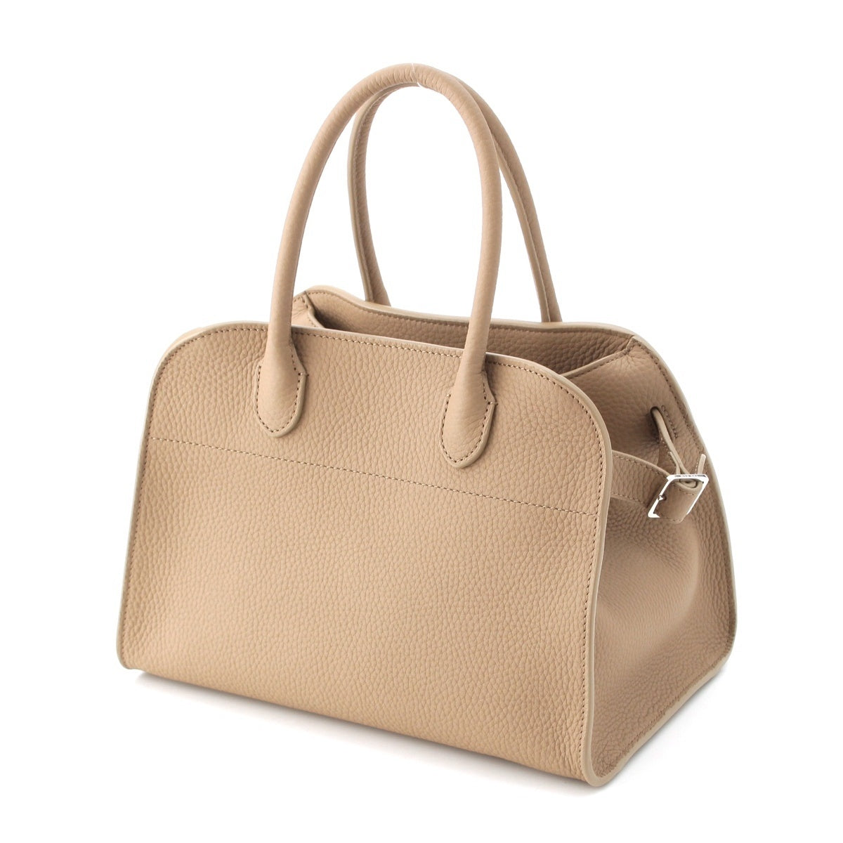 THE ROW soft margaux 10 Grain calf 2WAY Handbag Shoulder Bag Dark tope