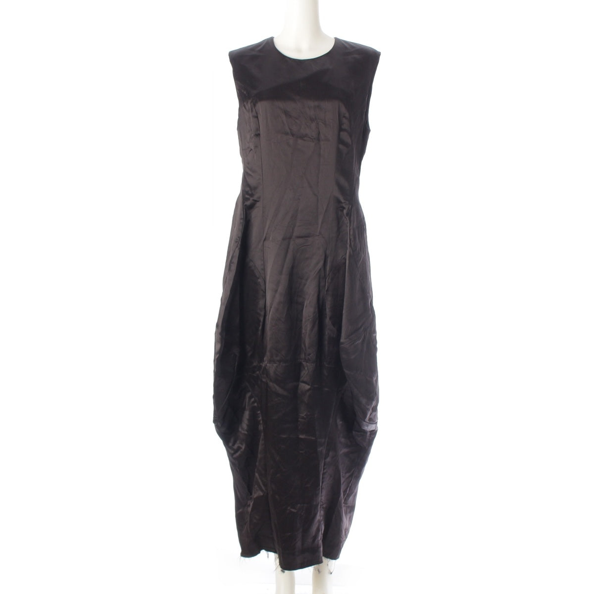 COMME des GARCONS Cutout design, irregular sleeveless one piece dress GC-O021 black M