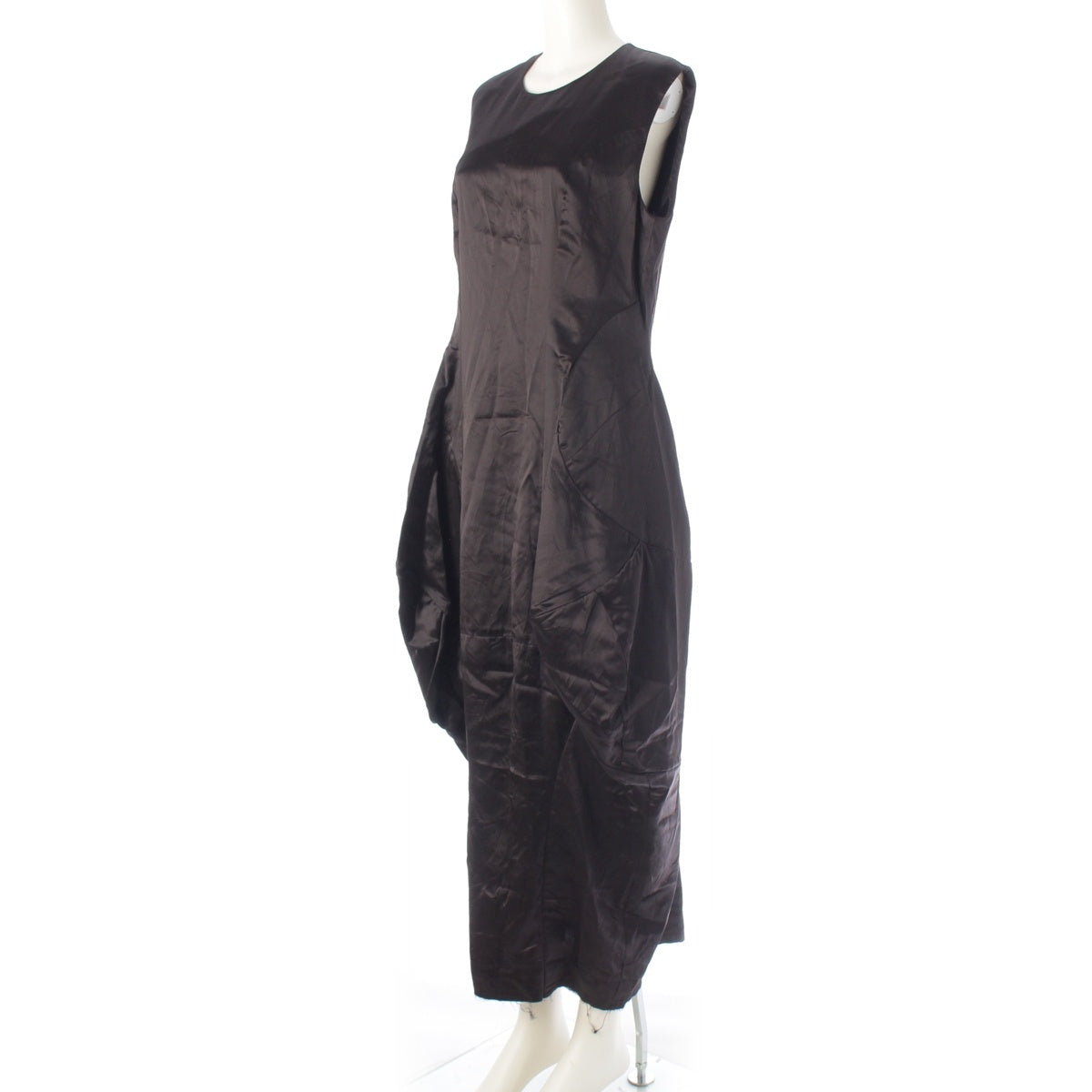 COMME des GARCONS Cutout design, irregular sleeveless one piece dress GC-O021 black M