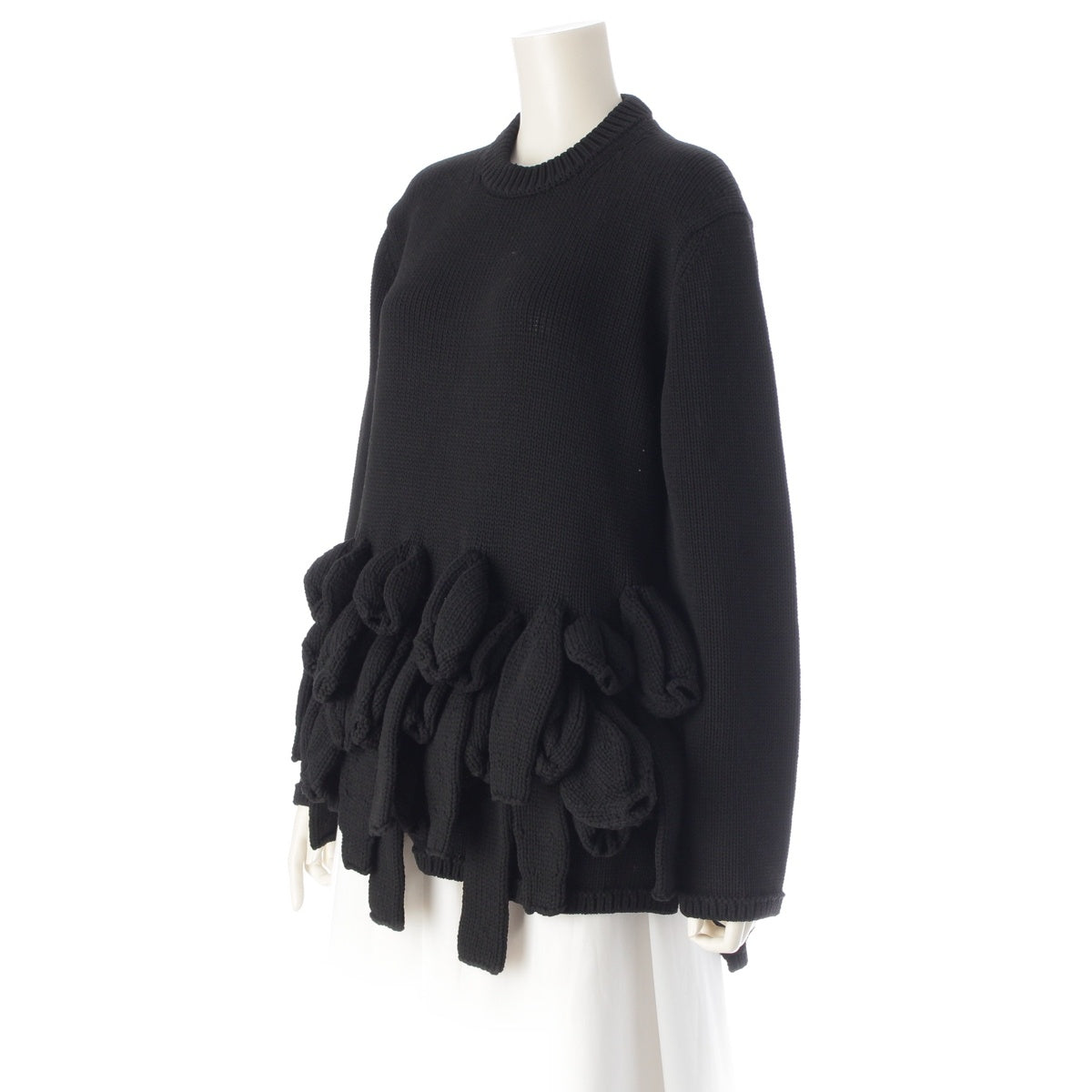 COMME des GARCONS Crew Neck Tentacle Knit Top sweater GL-N008 black S