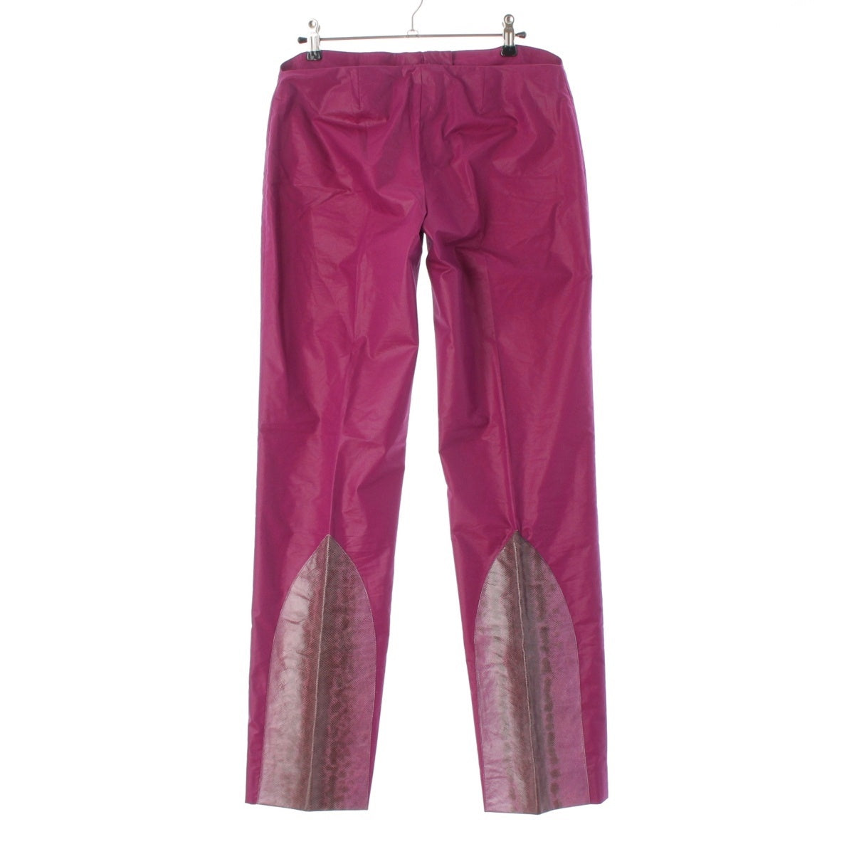 CoSTUME NATIONAL Cotton x nylon switching Pants Bottoms purple 40