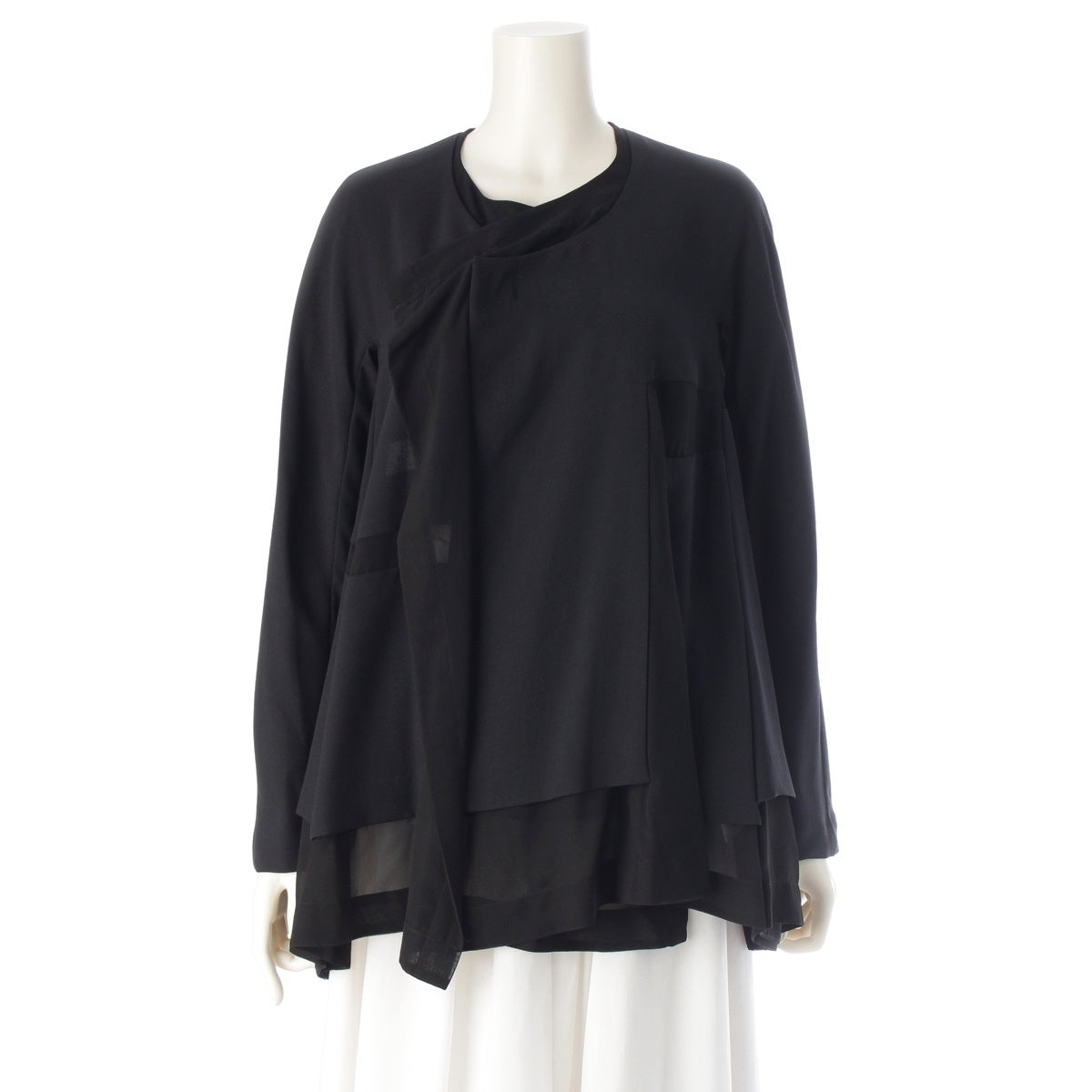 COMME des GARCONS Layered No color jacket GG-J005 black XS