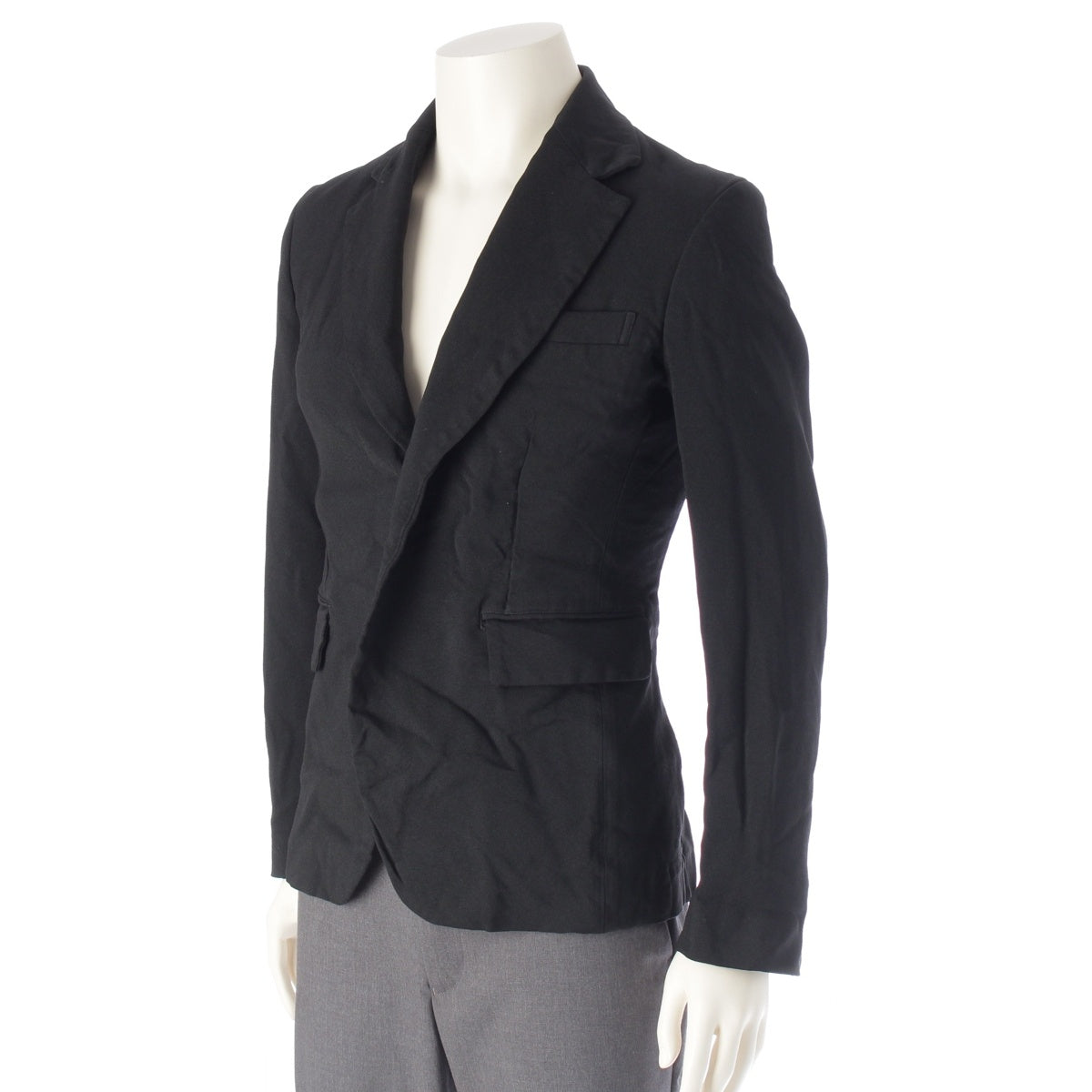 COMME des GARCONS HOMME PLUS tailored jacket FG-J067 black XS