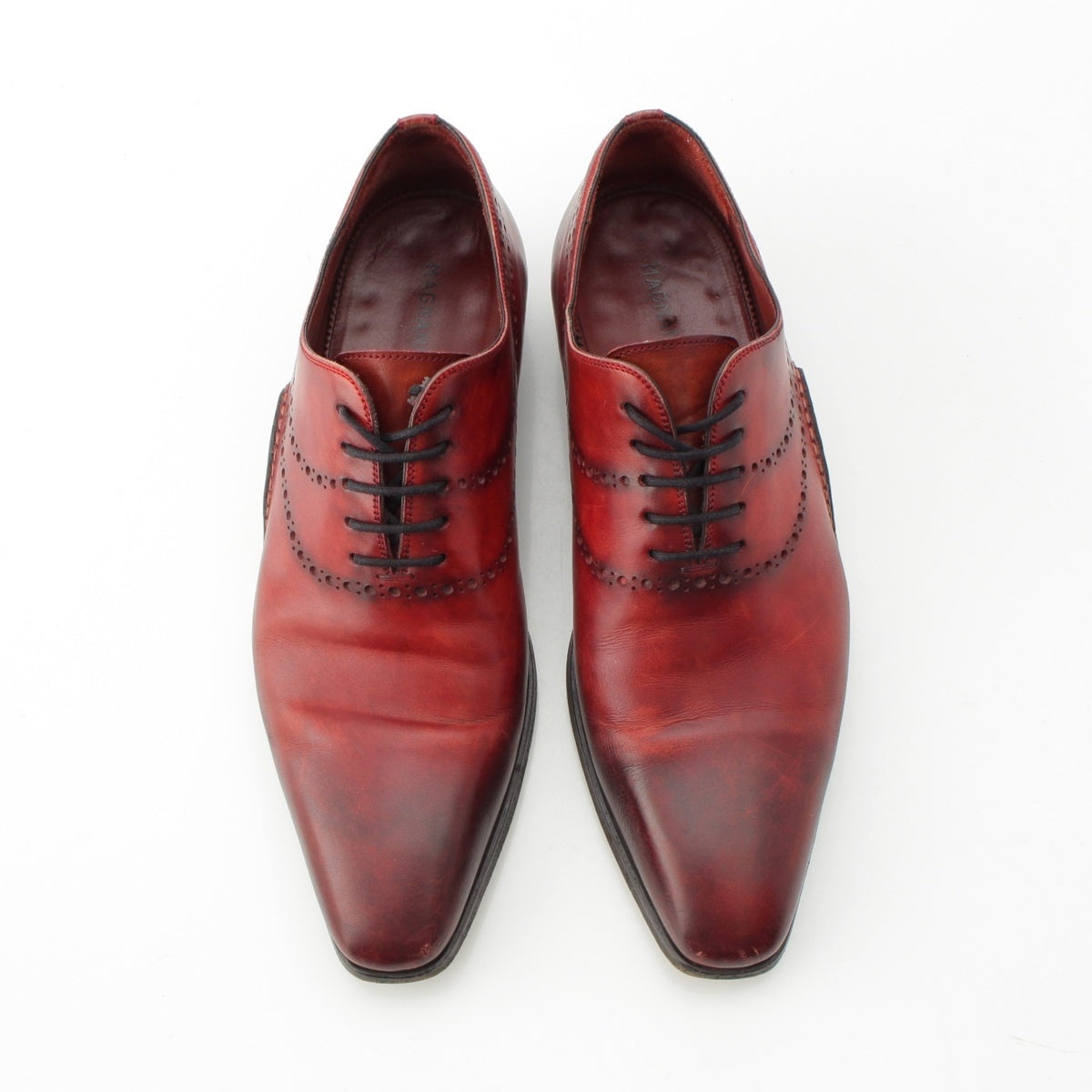 Magnani leather Dress shoes 20141 Red 39