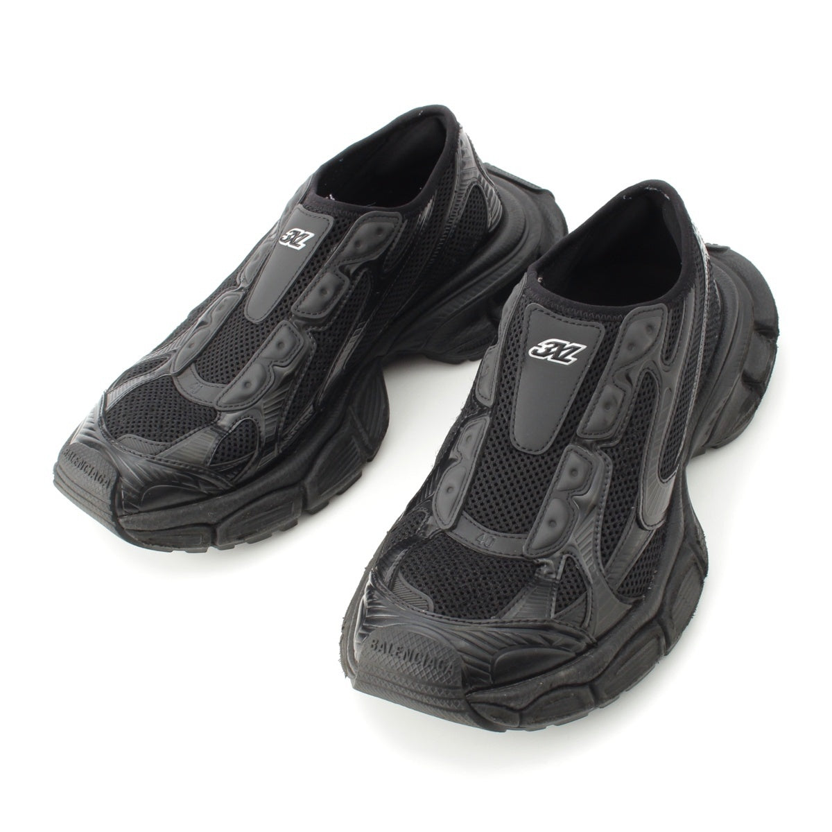 BALENCIAGA 3XL SLIP ON Slip-on low-top shoes Slip-on shoes 798531 black 26.5