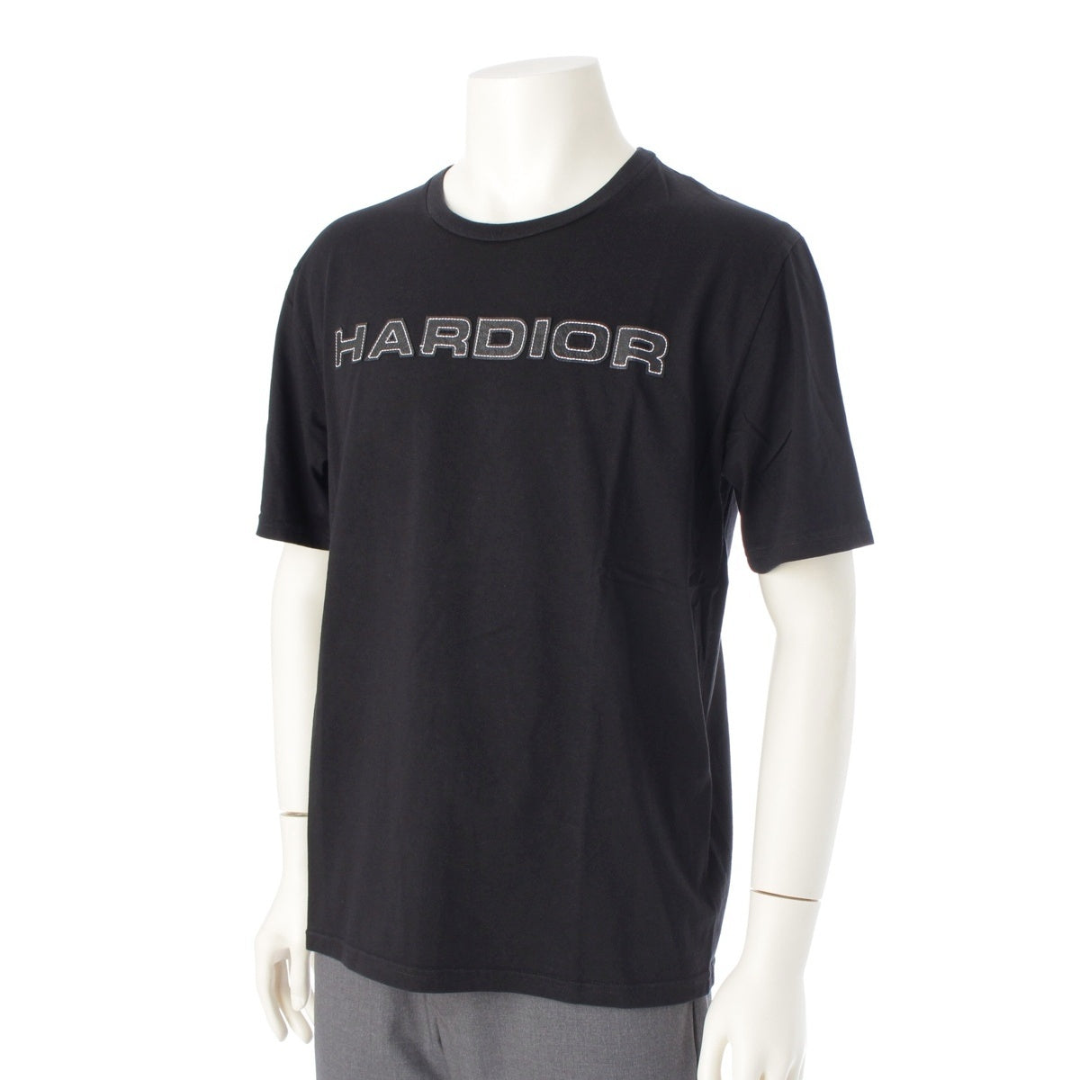 Dior cotton HARDIOR logo Short sleeve T-shirt Cut Top 663J624W8510 black M