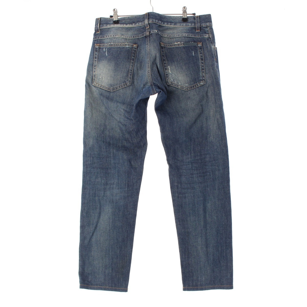 DOLCE&GABBANA Crushed damage processing Denim pants Bottoms G6LBLD Indigo blue 48