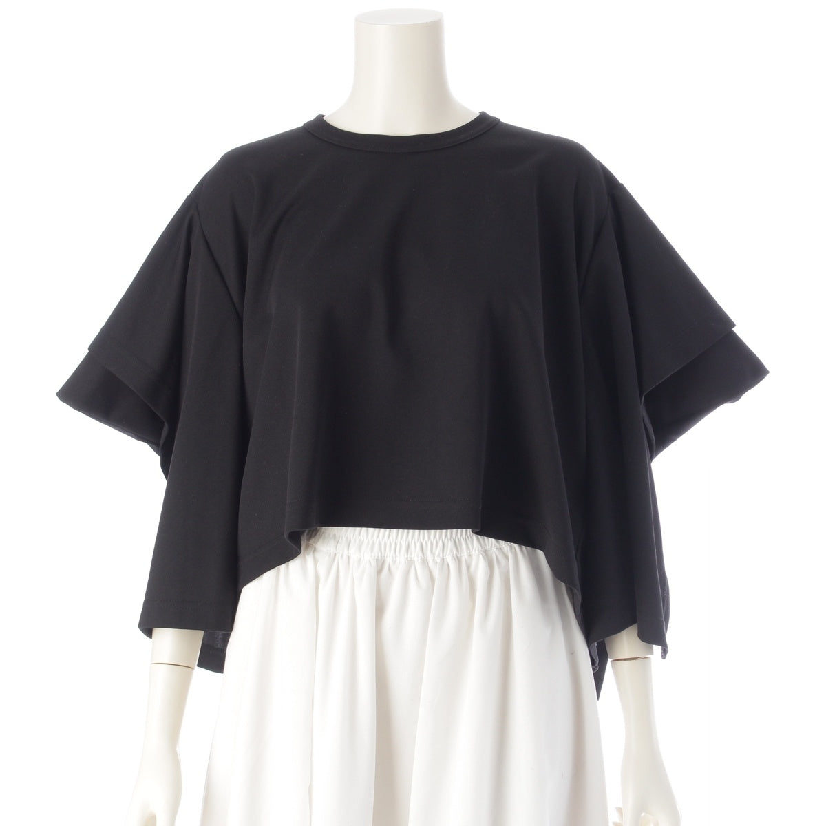 COMME des GARCONS Cropped Wide Variation Cut GL-T016 black XS