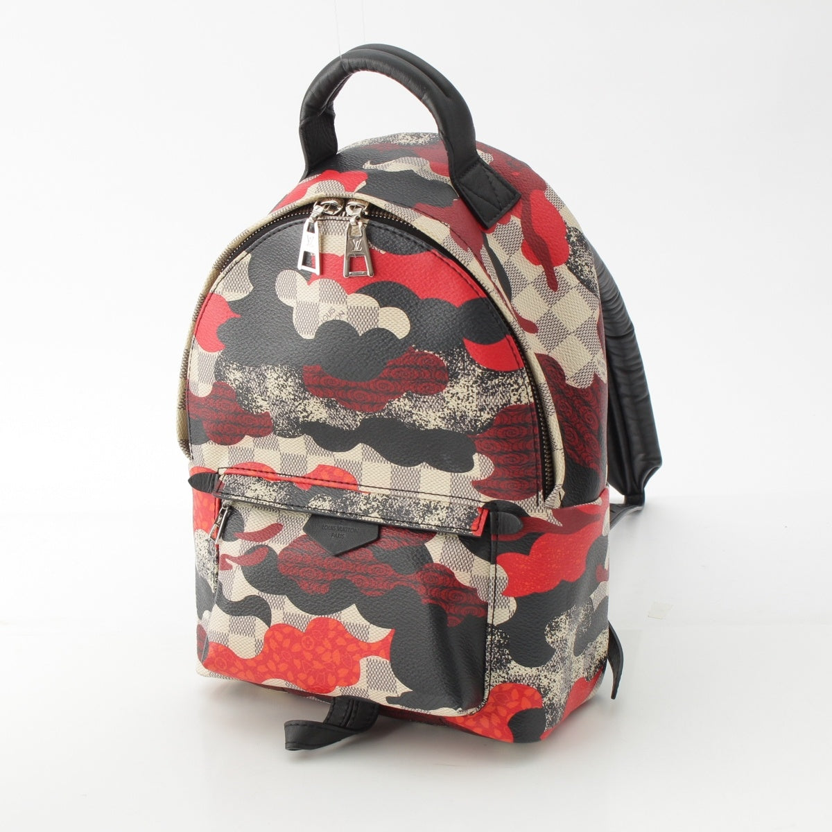 LOUIS VUITTON Yamamoto Hirosai Damier Azur Palm Springs PM Damier canvas mini Backpack Daypack Backpack N41059 multicolor