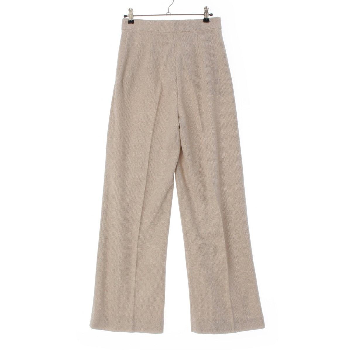 MAX MARA GIALLO cotton Jersey Straight Slacks Pants Bottoms 2411781022 beige 38