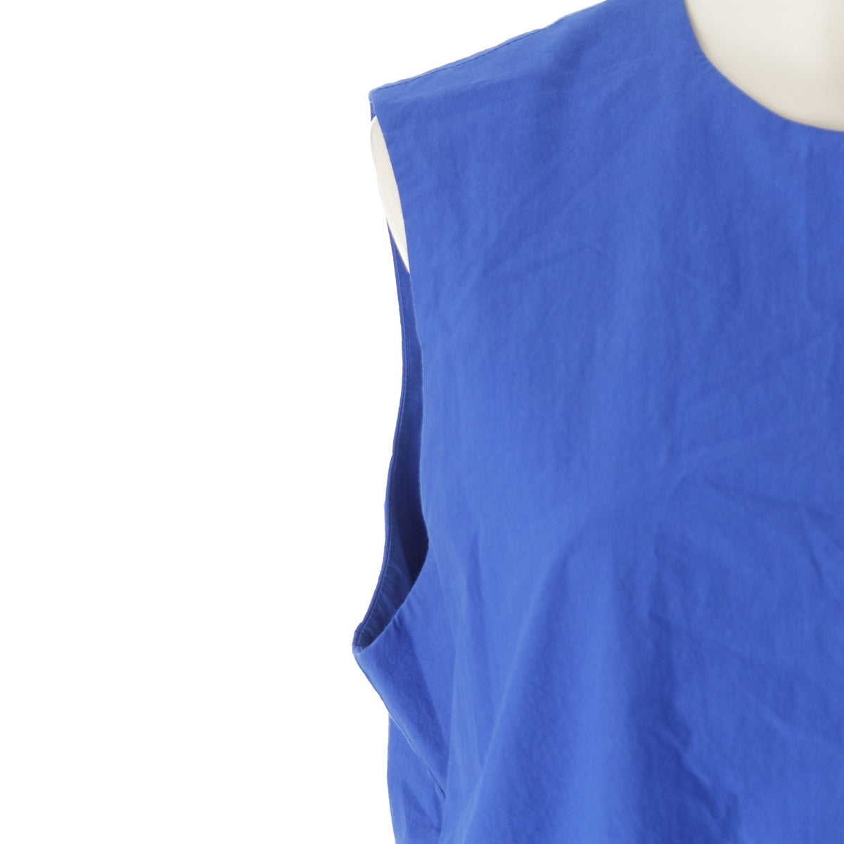 ENFOLD Box Square Cotton Hem Dress, Sleeveless one piece 300GS233-1990