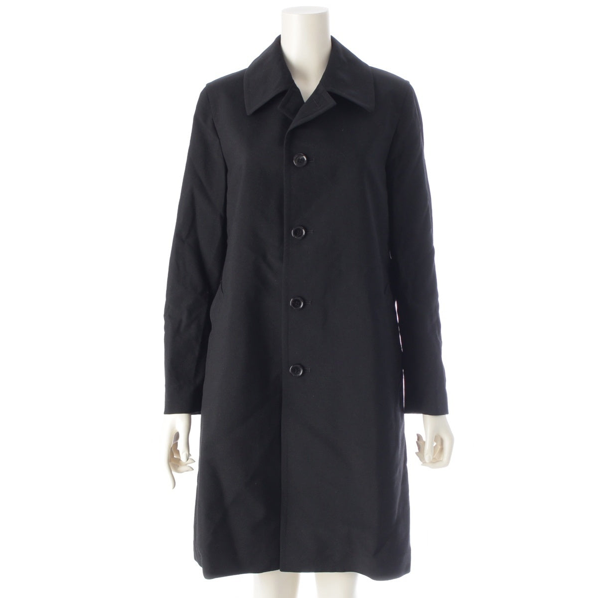 COMME des GARCONS wool Reversible design outerwear Stainless collar coat GM-C002 black red blue XS