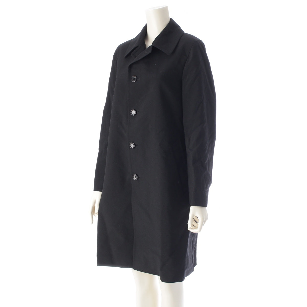 COMME des GARCONS wool Reversible design outerwear Stainless collar coat GM-C002 black red blue XS