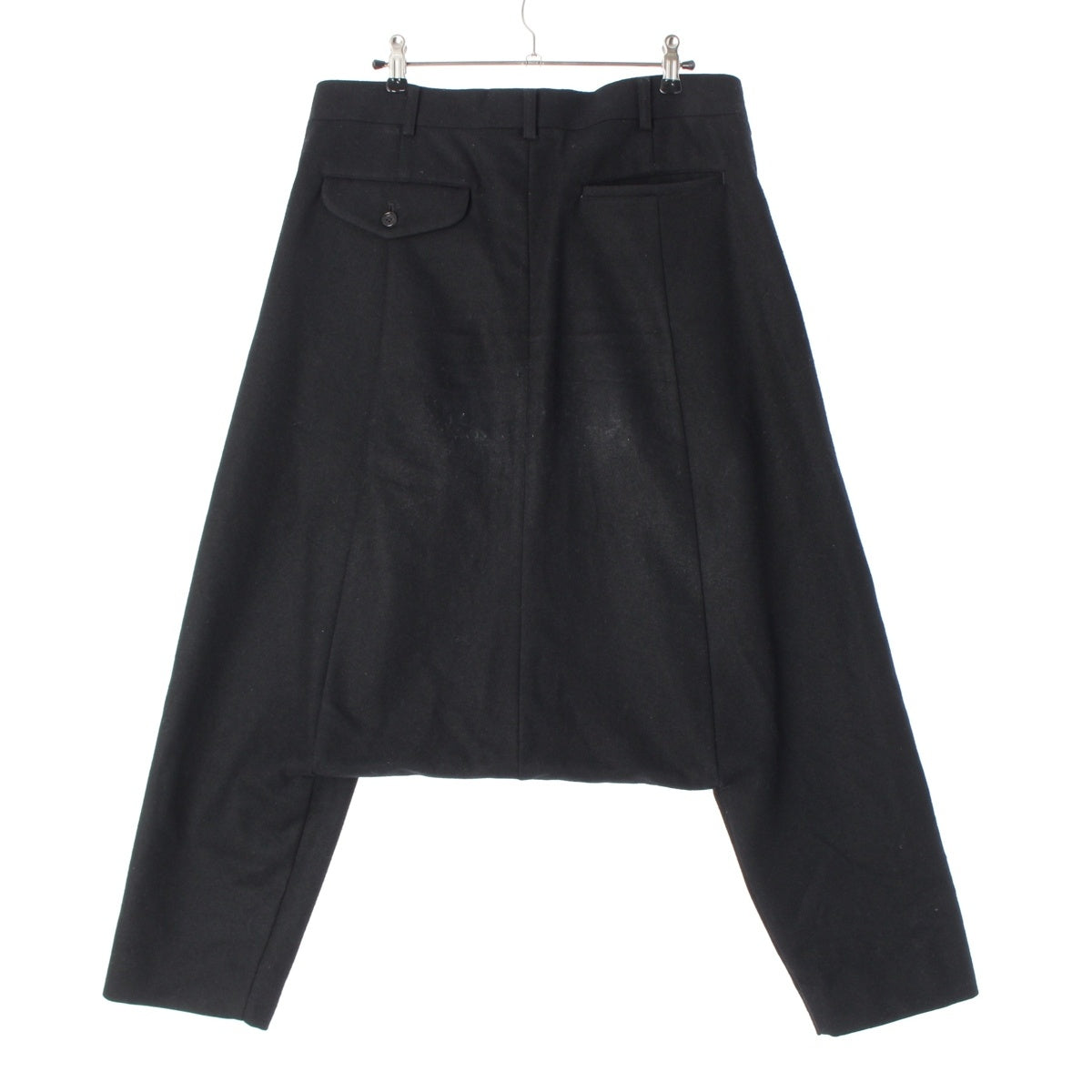 COMME des GARCONS HOMME PLUS wool AD2016 Sarouel Pants Bottoms PR-P077 black XS