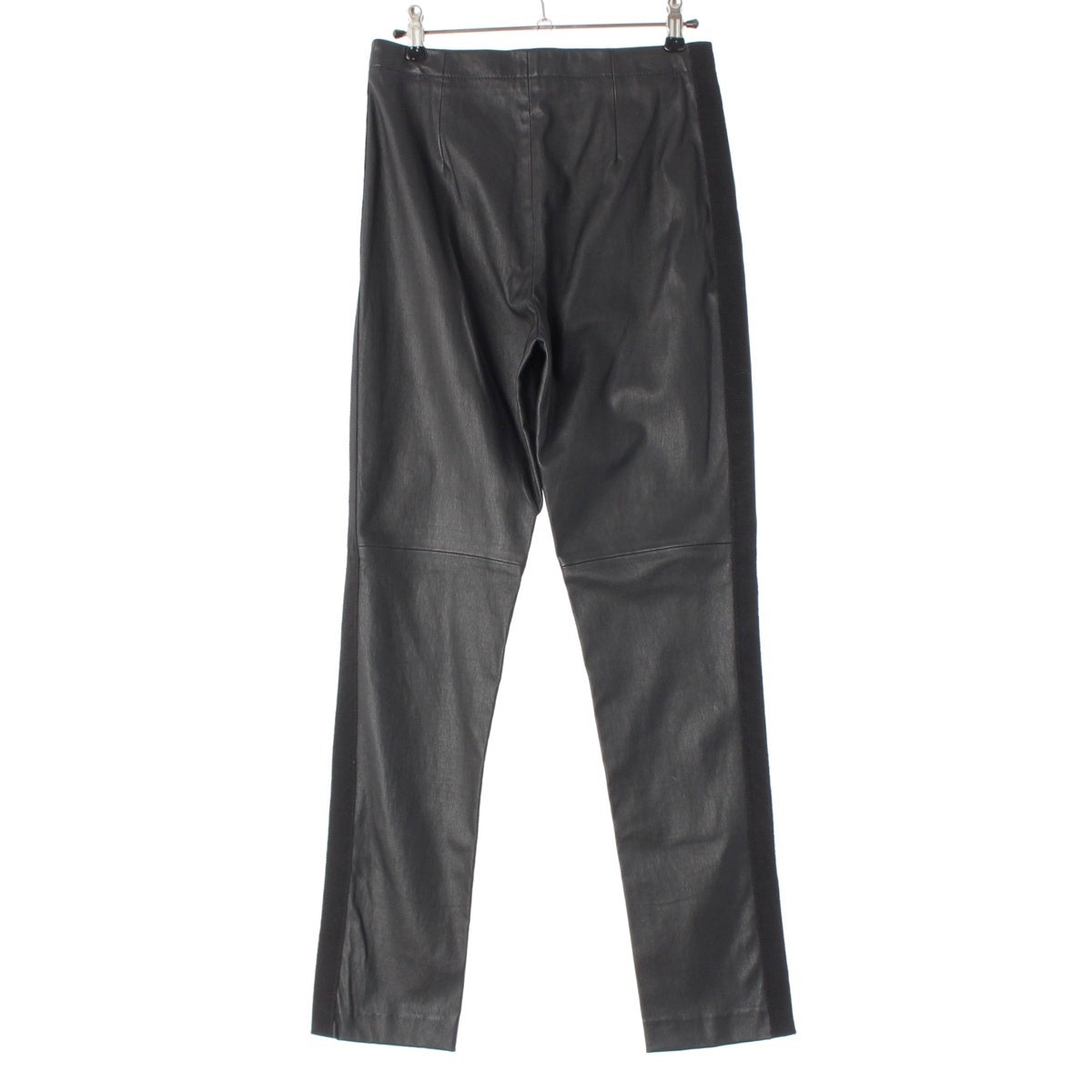 Dior lambskin CD logo BEE embroidery Pants skinny 415P52AL040 black 38