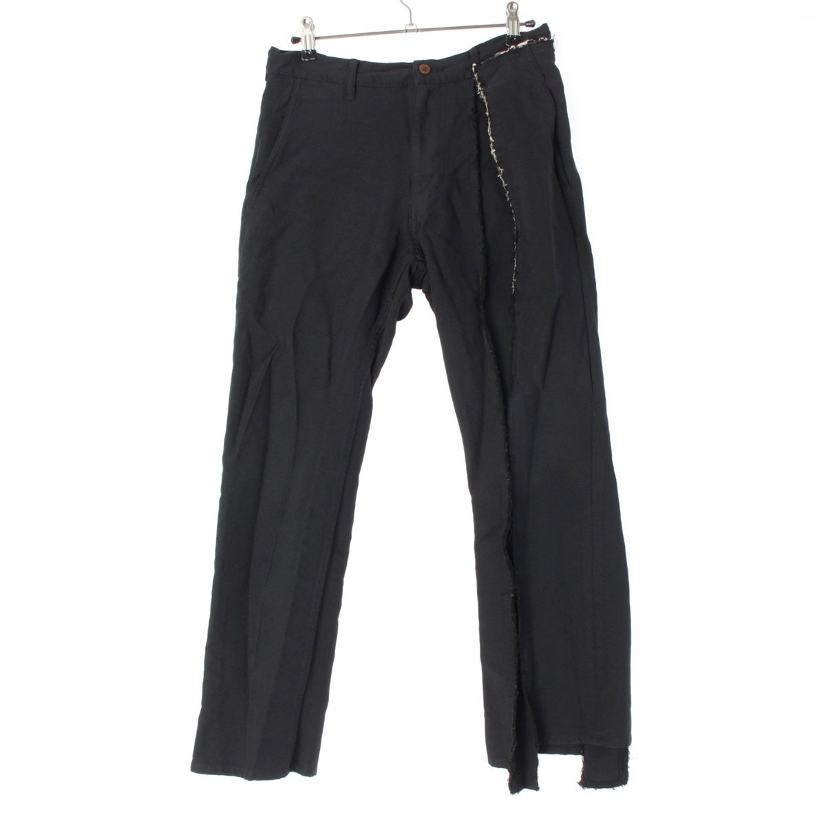 COMME des GARCONS Polyester Shrinkage Product dyed and cut slacks Pants GK-P012 black XS