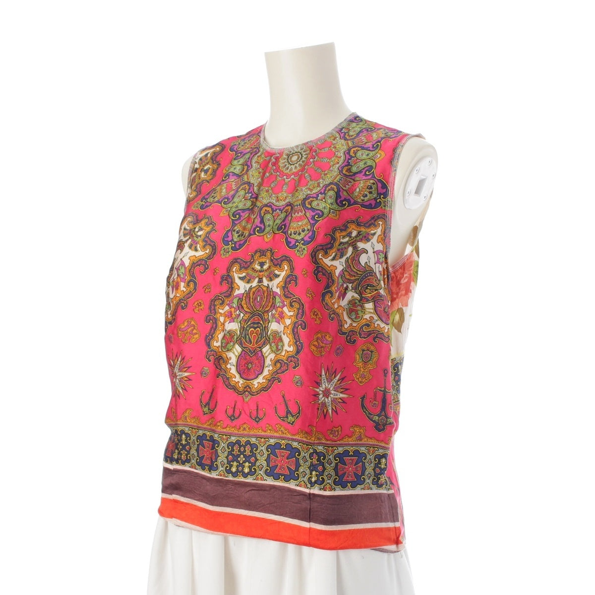COMME des GARCONS Decadence period scarf reconstruction sleeveless tops Vintage clothing customization GH-B015 multicolor XS