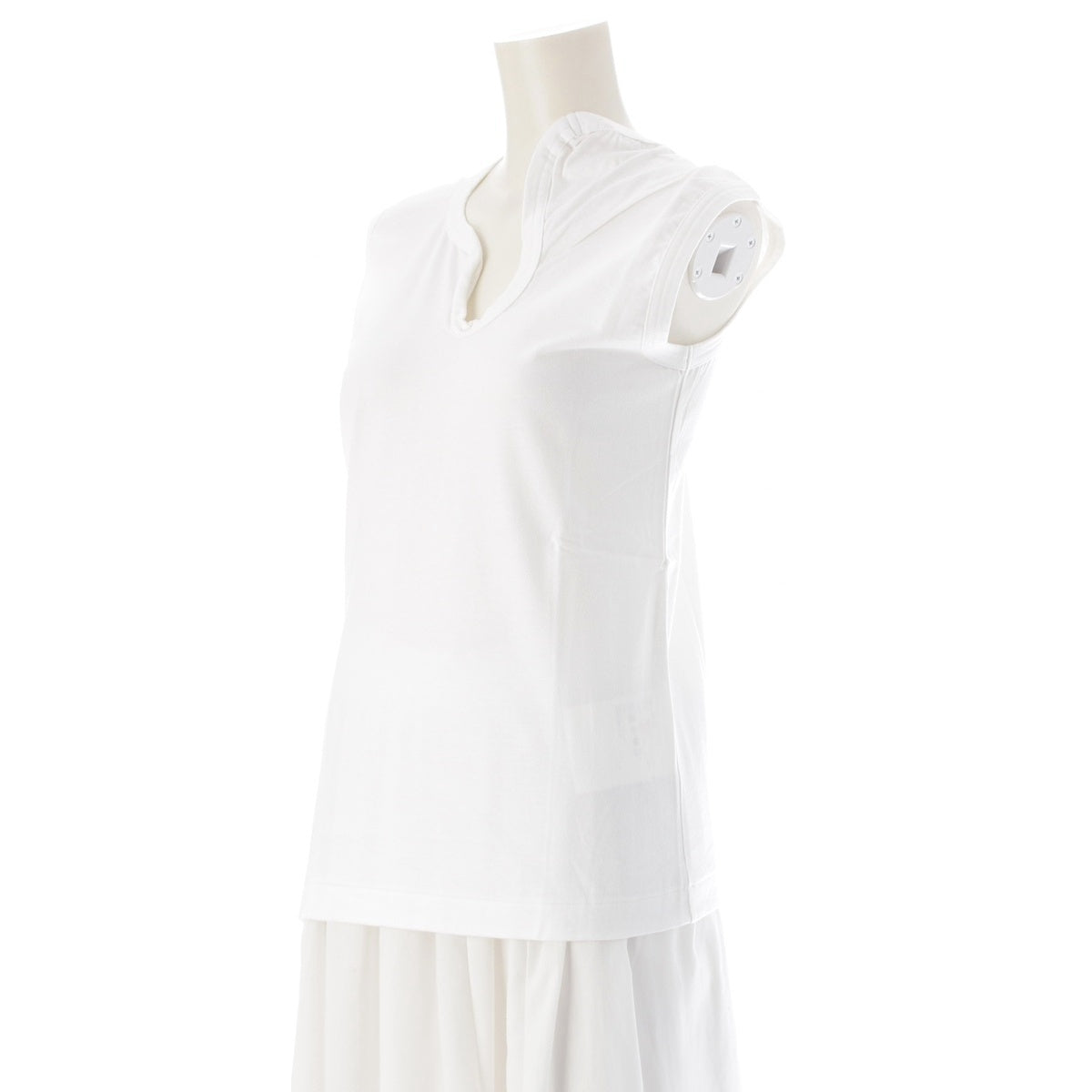 COMME des GARCONS cotton Archive Variant Round Neck tops GM-T011 white ‐
