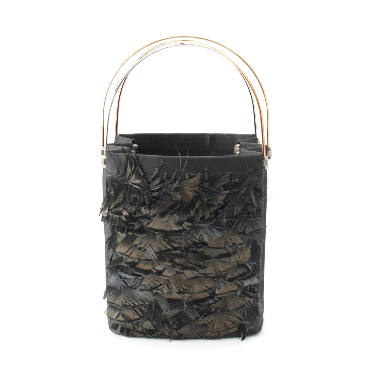 CARTIER Trinity Feather Handbag black