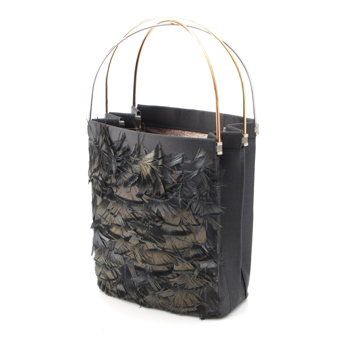 CARTIER Trinity Feather Handbag black